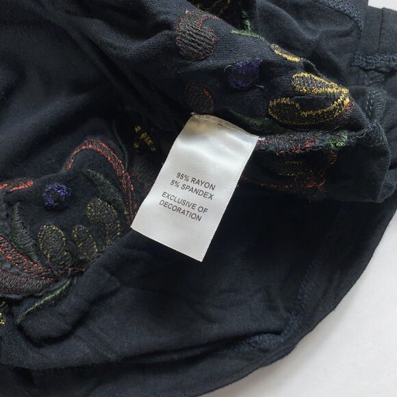 NWOT Sahalie Peasant Dress Embroidered Boho Floral Long Sleeve Women’s Large - Picture 8 of 13